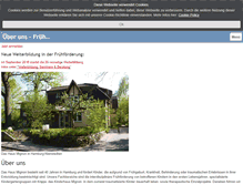Tablet Screenshot of haus-mignon.de